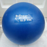 Pilates žoga 26 cm modra - mehka žoga za vadbo