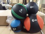 Medicinka 6kg Dvobojna - Gumena Žoga za Funkcionalni Trening - slika 4