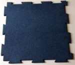 Gumena podloga za telovadnico 10mm 50x50cm SBR črna puzzle - slika 5