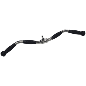 CURL BAR PRO GRIP – ukrivljena kratka lat palica