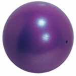 Pilates žoga 26 cm modra - mehka žoga za vadbo - slika 4