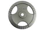 Utež plošča 15 kg Standard 27 mm trigrip za palico