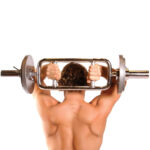 Olimpijska Triceps Palica 90cm - Profesionalna za Trening Rok - slika 3