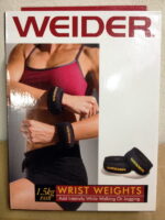 Uteži za Zapestje in Gležnje 2x0,75kg Weider za Trening