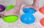 MASAŽNA JEŽ POLUŽOGA - SPIKY MASSAGE HALF BALL - slika 3