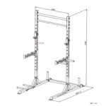 CROSSFIT SQUAT STAND - samostojeći kletka za trening - slika 3