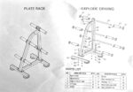 OLYMPIC PLATE RACK - NOSILEC OLIMPIJSKIH PLOČA - slika 6