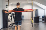 Elastika za trening SKLZ Pro Bands Medium - rdeča - slika 23
