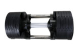 Nastavljiva utež 2-32 kg MOTIOX - Črna - adjustable dumbbell - slika 2