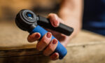 POWER HAND GRIP Harbinger® (črno-modri) - slika 2