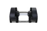 Nastavljiva enoročna utež 2 - 16 kg MOTIOX - Adjustable Dumbbell - ČRNA