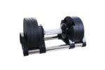 Nastavljiva enoročna utež 2 - 16 kg MOTIOX - Adjustable Dumbbell - ČRNA - slika 2
