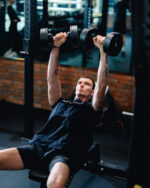 Nastavljiva enoročna utež 2 - 16 kg MOTIOX - Adjustable Dumbbell - ČRNA - slika 9