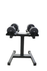 Nastavljiva enoročna utež 2 - 16 kg MOTIOX - Adjustable Dumbbell - ČRNA - slika 7