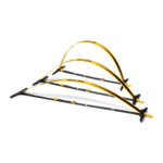 SKLZ Speed Hurdles Elite – podesive prepreke za trening – set od 3 prepreke - slika 2