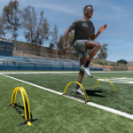 SKLZ Speed Hurdles Elite – podesive prepreke za trening – set od 3 prepreke - slika 4