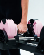 Nastavljiva utež 2-16 kg MOTIOX - Roza - Adjustable dumbbell - slika 3