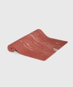 YogaSearcher Rubber Yoga Mat – 5mm – vadbena blazina za jogu – Terracotta (rdeča) - slika 5