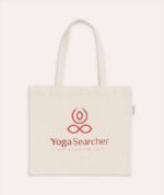 YogaSearcher TOTE BAG - Logo - bombažna torba - slika 3