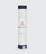 YogaSearcher Yoga Mat Alignement – 5mm – vadbena blazina za jogu – Navy (modra) - slika 2