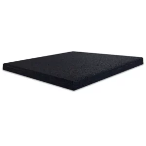 30mm, GUMENA KVADRATNA PLOČA 50X50cm, ČRNA