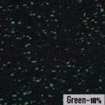 Gumena talna obloga 7mm 1x1m puzzle zeleni EPDM