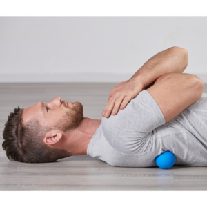 MASAŽNA LACROSE LOPTICA TPE 63mm/150g - TRIGGER POINT MASSAGE BALL