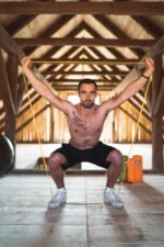 Elastika za trening SKLZ Pro Bands Medium - rdeča - slika 10