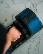 Nastavljiva utež MOTIOX PRO 2–32 kg Navy Blue | 16 uteži v eni - slika 2